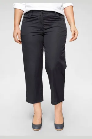 Kj 7/8-Hose Babsie: bequemer Oberschenkel Sommerlich, leichter Baumwoll-Stretch