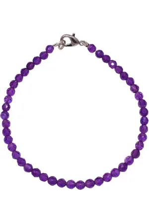 Firetti Armband Schmuck Geschenk Silber 925 Armschmuck Armband Edelstein Amethyst, Made in Germany - mit Amethyst