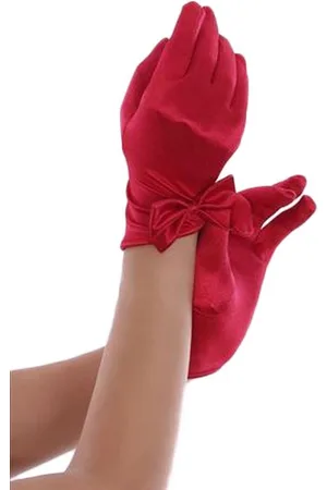 familytrends Abendhandschuhe mit verspielter Schleife