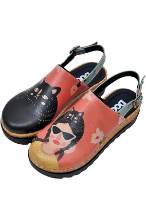 Dogo Akita Cat Hat Damen Sandalen/ Sandaletten / Female Sandale Vegan