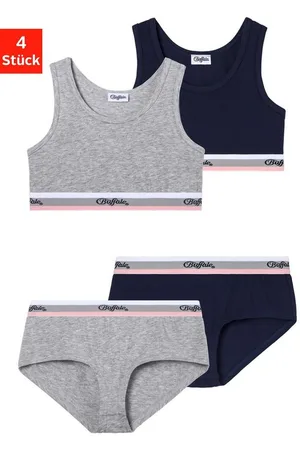 Buffalo Set: Bustier (Packung, 4-tlg., mit Panty) klassisch in schlichtem Design