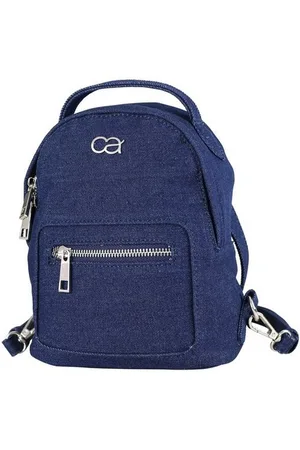Alessandro Rucksack Blue (1-tlg), vorne mit kleinem Reißverschlussfach