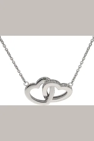 vivance collection Kette mit Anhänger Herzen