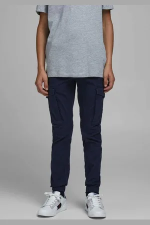 JACK & JONES Cargohose JPSTPAUL JJFLAKE AKM 542 NAVY NOOS JNR