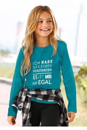 Kidsworld Langarmshirt Ich hab das schon verstanden - es ist mir nur egal Langarm, Basic-Passform, mit Statements/Sprüchen