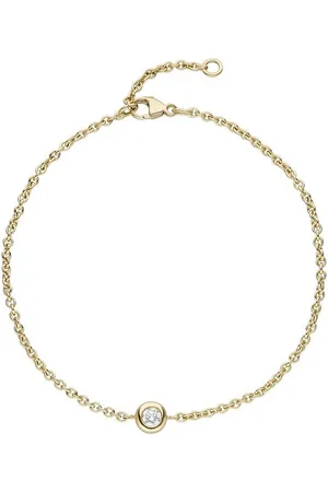 Jobo Armband, 750 Gold mit Diamant