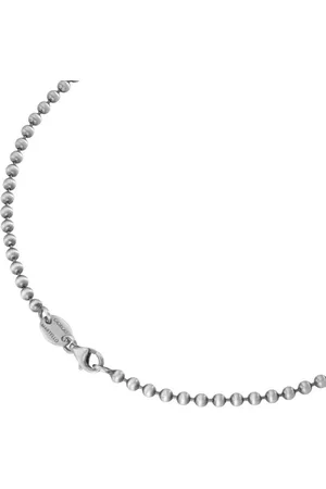 Giorgio Martello Kette ohne Anhänger Kugeloptik massiv, teilweise geschwärzt, Silber 925