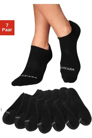 Lascana Sneakersocken (Packung, 7-Paar) mit Fußfrottee
