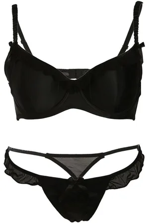 familytrends Set: Push-up-BH (mit String) mit BH und String