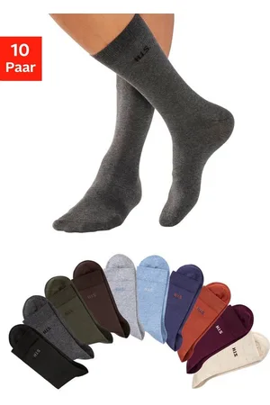 H.I.S Socken (Packung, 10-Paar) mit farbigem Innenbund