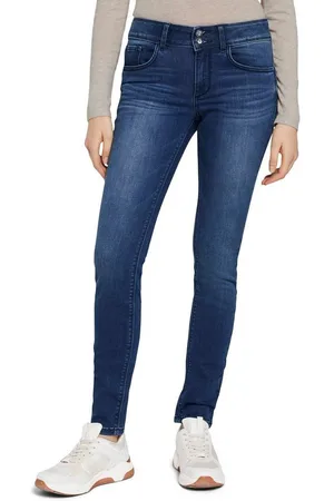 TOM TAILOR Skinny-fit-Jeans Alexa Skinny mit Doppelknopf-Verschluss