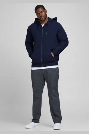 JACK & JONES Kapuzensweatjacke BASIC SWEAT ZIP HOOD bis Größe 6XL