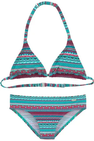 Buffalo Triangel-Bikini Lux Kids mit abstraktem Druck