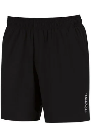 Trigema Jerseyhose Sport-Shorts mit Innenslip aus Netz (1-tlg)