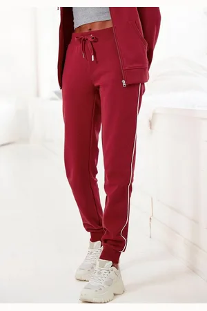 KangaROOS Relaxhose mit kontrastfarbenem Piping, Loungeanzug