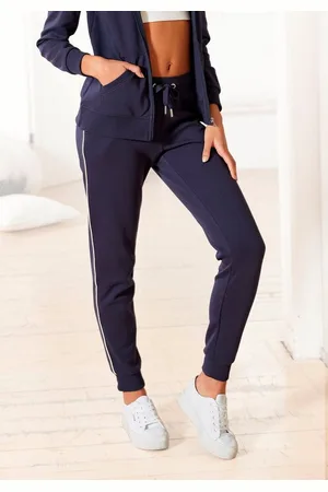 KangaROOS Relaxhose mit kontrastfarbenem Piping, Loungeanzug