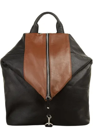 Cluty Cityrucksack, echt Leder, Made in Italy