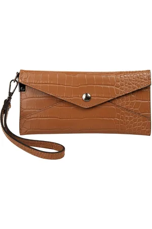 Cluty Abendtasche, echt Leder, Made in Italy