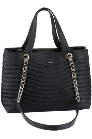 Bruno Banani Henkeltasche, mit goldfarbenen Kettendetails
