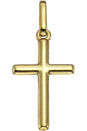 vivance collection Kettenanhänger 585 Gold Motiv Kreuz