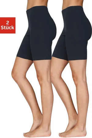 Vivance Radlerhose (2er-Pack) mit Gummibund, Loungewear