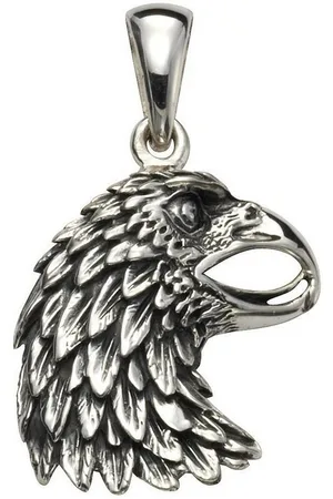 vivance collection Kettenanhänger 925 Sterling Silber oxydiert Adler