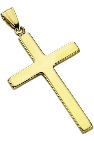 ELLEN K. Kettenanhänger Gold 333 Kreuz 41mm