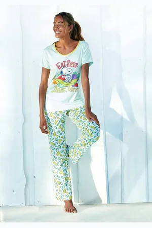 Peanuts Pyjama (2 tlg) mit Snoopy-Print
