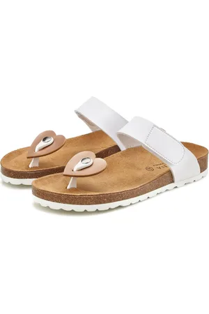 Lascana Mule, Sandale, offener Schuh, Sommerschuh, Pantolette (3-tlg) mit Komfortkorkfußbett aus Leder und 2 abnehmbaren Oberteilen