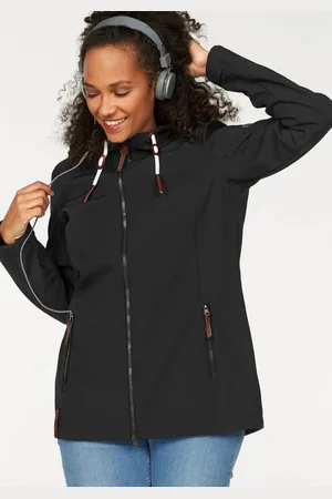 Ocean Softshelljacke für kältere Tage, wärmendes Material, mit Reißverschlusstaschen