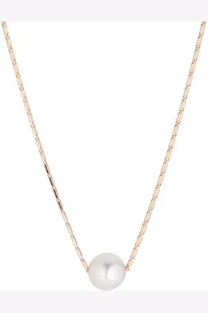 Firetti Kette mit Anhänger Schmuck Geschenk Gold 375 Halsschmuck Halskette Goldkette Ankerkette, Made in Germany - mit Akoyazuchtperle