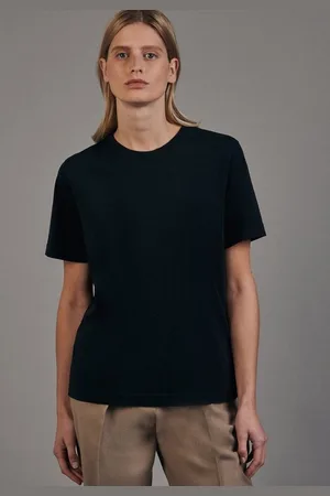 Seidensticker T-Shirt Schwarze Rose Kurzarm Rundhals Uni