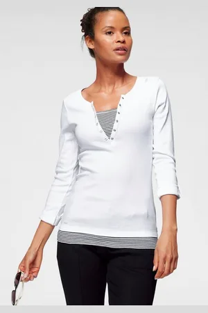 KangaROOS 2-in-1-Shirt Langarm, sehr figurbetont