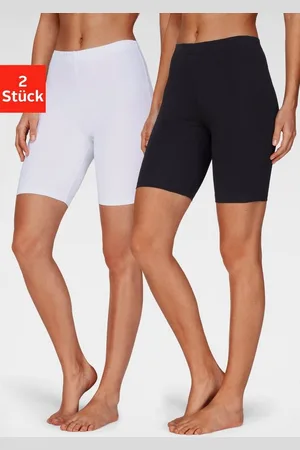Vivance Radlerhose (2er-Pack) mit Gummibund, Loungewear