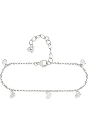 CAÏ Armband 925 Silber rhodiniert Anhänger Herzen