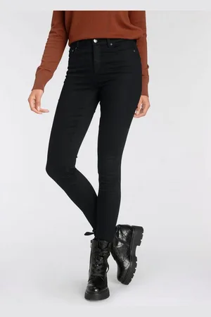 Tamaris High-waist-Jeans Skinny Fit, modischer Ankle Cut, mit Gürtelschlaufen