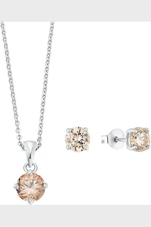 Amor Schmuckset 9965199 (Set, 4-tlg), mit Zirkonia (synth)