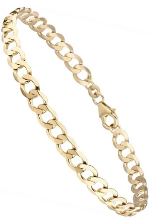Jobo Armband, Panzerarmband 333 Gold 21 cm