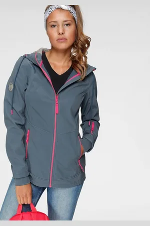 Ocean Softshelljacke aus recyceltem Polyester atmungsaktiv, wasserabweisend, windabweisend