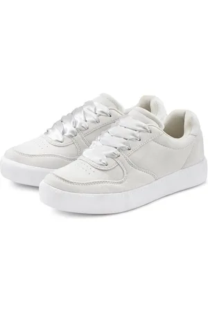 Lascana Sneaker Schnürhalbschuh ultraleicht, Satinschnürung, im Retro-Look VEGAN
