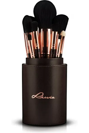 LUVIA Kosmetikpinsel-Set Golden Queen, 15 tlg., vegan