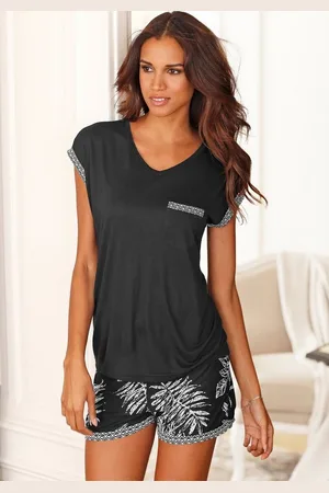 Lascana Shorty (2 tlg) im -Weiß-Design