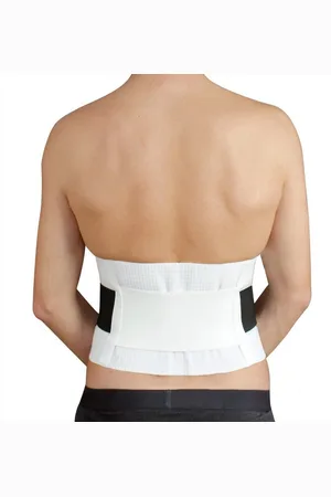 HYDAS Stützbandage XXL Bauch- und Rückenstützgürtel mit Outlast®, Unterstützt u.a. bei Muskelschwäche, Bandscheibenbeschwerden uvm.