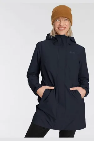 Jack Wolfskin Parka KIOLA Winddicht & Wasserabweisend & Atmungsaktiv