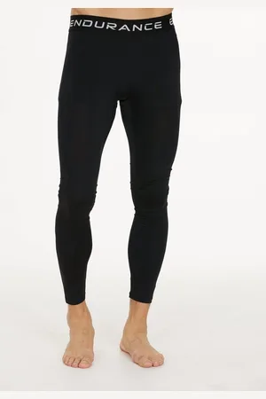Endurance Lauftights Power (1-tlg) mit stylischem Logo-Hüftbund