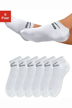 Venice Beach Sneakersocken (Packung, 6-Paar) perfekte Passform durch LYCRA-Anteil
