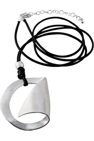 Firetti Kette mit Anhänger Anhänger matt, Industriedesign