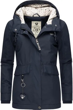 Ragwear Winterjacke Jazmin Remake II Intl. wasserdichte Outdoorjacke aus recyceltem Material