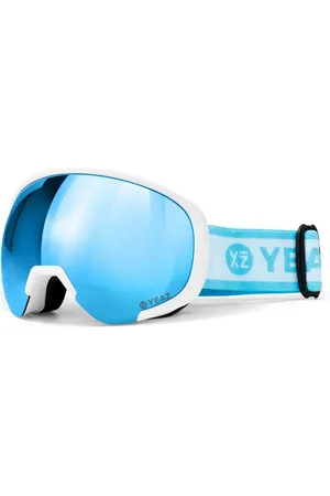YEAZ Skibrille BLACK RUN Ski- und Snowboard-Brille hellblau/matt, Premium-Ski- und Snowboardbrille für Erwachsene und Jugendliche - Verkäufer: Lifestyle Delights