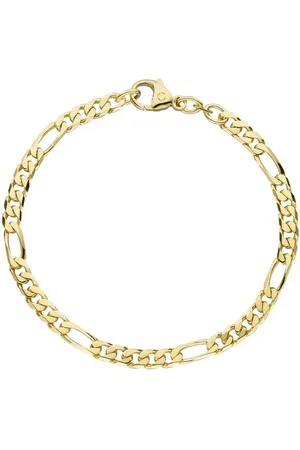 Jobo Goldarmband, Figaroarmband 585 Gold 21 cm